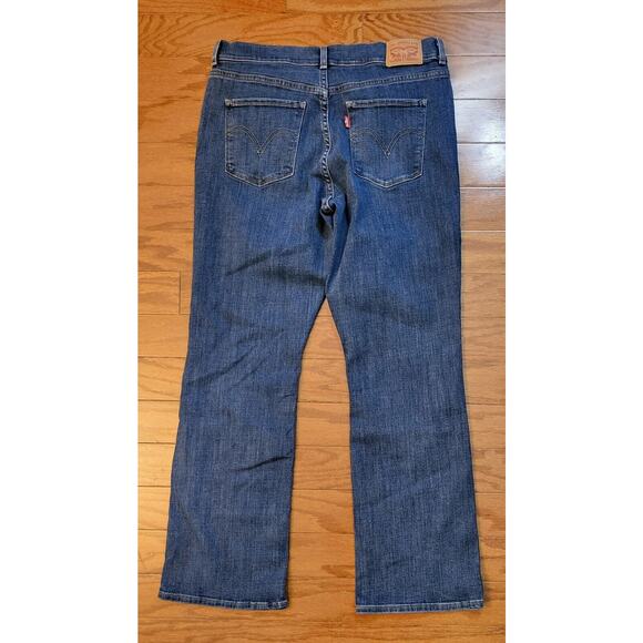 Levi's Jeans Women 10S Short Bootcut Mid Rise Medium Wash Denim - Picture 2 of 16